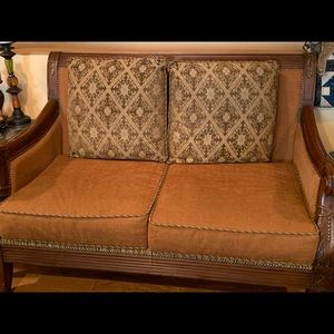 Extra Large Greek Revival Loveseat